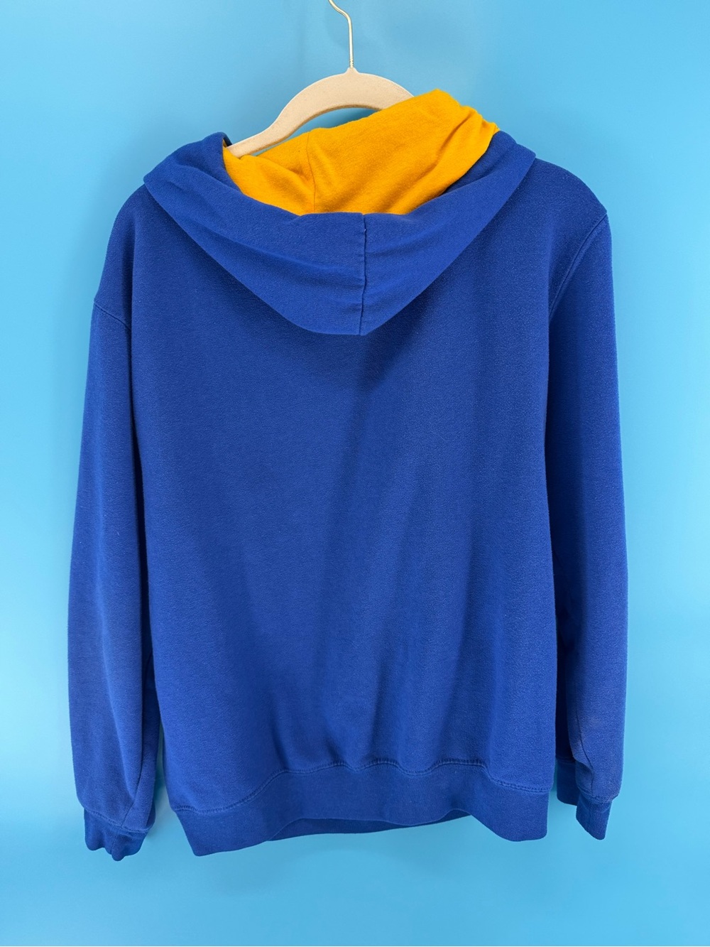 Colosseum Pitt Panthers Hoodie Mens Medium Blue Gold H2P Sweatshirt PITT0101 - Picture 5 of 6